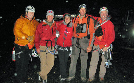 Climbers Stranded on Tahquitz Rock